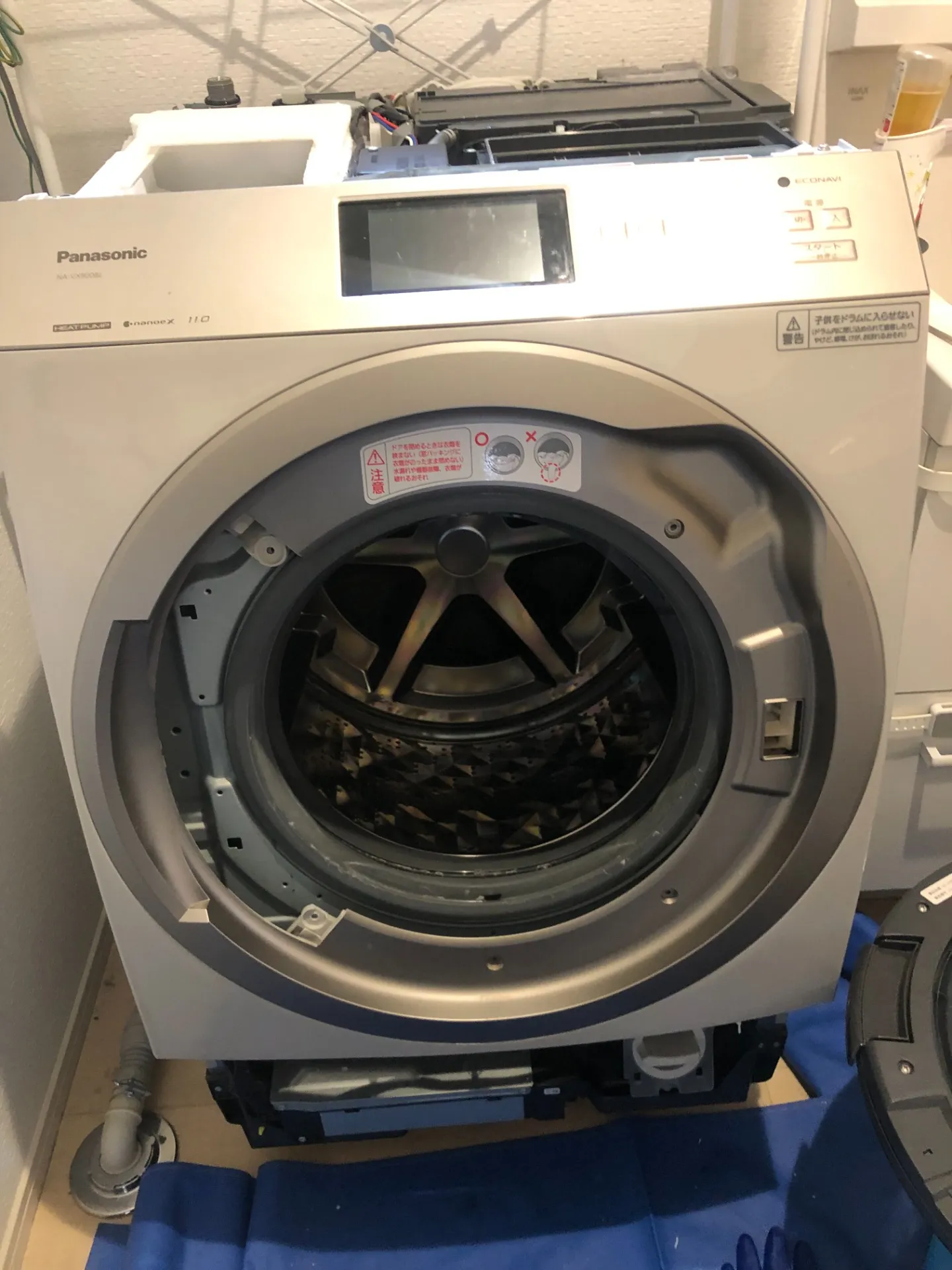浦安市でドラム洗濯機クリーニング